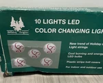 Holiday Bright 10 Led Color Changing Balls Lights. Set Of 2. Fixed Price $40.00.
