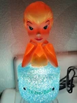 Adorable Vintage Disney Tinkerbell Lamp Table Desk Bedroom Fairy Night Light. Fixed Price $24.95.