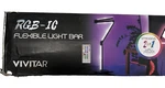 Vivitar Rgb-ic Flexible Light Bar 67IN. Standing 2 1 Wall Mount Free Shipping. Fixed Price $58.00.