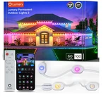 Permanent Outdoor Lights 2 With Remote, 100FT 60 Rgbaicw Leds For Daily And. Fixed Price $260.99.