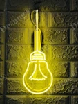 14"X4" Edison Tungsten Filament Bulb Acrylic Neon Sign Light Lamp Decor ZS573. Fixed Price $75.98.