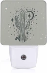 Led Night Light,wild Cactus Desert Arizona Vintage Plug Into Wal. Fixed Price $21.58.