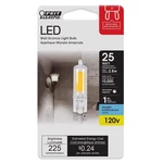 Feit T4 Bulb Daylight Watt Equivalence 1 Pk #BP25G9/850/LED. Fixed Price $10.99.