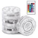 4PCS Submersible Rgb Led Lights IP68 Waterproof Underwater Color Changing Lamps. Fixed Price $20.99.