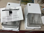 2- Rab Metal Halide Wall Mount Tallpak Security Outdoor Bright Lamp Assys Used. Fixed Price $155.00.