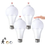 4X Dusk To Dawn E27 Pir Motion Sensor Lamp 12W Led Bulb Infrared Light. Fixed Price $19.92.