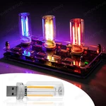 Usb Night Lights, Touch Control Ambient Creative Mini Portable Glass. Fixed Price $12.99.