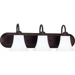 Nuvo Lighting Dupont Vanity W/ Satin White Glass 60-1854. Fixed Price $84.98.