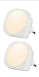 Emotionlite Pack Of 2 Plug In Led Night Light With Dusk To Dawn Sensor Warm Whit. Fixed Price $9.98.