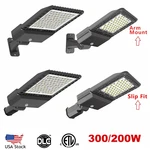 Led Shoebox Area Flood 200W 300W Outdoor Commercial Parking Lot Lights. Fixed Price $87.56.