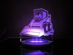 Tulio Bulldozer Dream Light Front End Loader Construction Night W/ Remote. Fixed Price $8.82.