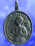 Religious Medal 1600 San Venanzio Raiano Savoy ? Maria Laureta Antique Pendant. Fixed Price $136.00.