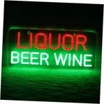 Neon Signs For Wall Decor Lights Bedroom Led Liquor Beer Wine. Fixed Price $43.45.