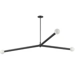 Dainolite Cerberus 3LT Pendant, Black CEB-623P-MB. Fixed Price $334.00.