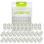 Letingfar 194 Led Light Bulb White 6000K Pack Of 30, 168 2825 W5W T10 Wedge C.... Fixed Price $18.99.
