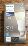 Philips Hue Soft White A19 E26 Bulb 600 Lumens 7W- 555680 Bluetooth Alexa. Fixed Price $22.95.
