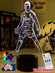 Cristiano Ronaldo Soccer 3D Led Battery Usb Night Light 7 Colour Change Lamp. Fixed Price $25.14.