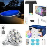 Rgb Pool Lights Led Submersible IP68 Pond Underwater Spa. Fixed Price $28.95.