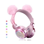 Koraba Wireless Girls Headphones Bluetooth, Led Light Up Color Changing Kids .... Fixed Price $34.02.