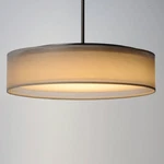 Maxim Prime 16" Wide White Organza Shade Led Pendant Light. Fixed Price $298.00.