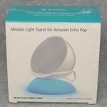 New In Sealed Box Mission Multi-color Night Light Stand Only For Amazon Echo Pop. Fixed Price $24.98.