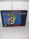 Super Mario World Luminart Light Wall - Snes Box. Fixed Price $29.99.