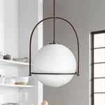 Hinkley Somerset 15 1/2" Wide Buckeye Bronze Pendant Light. Fixed Price $499.00.