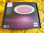 Philips Hue 579573 White & Color Ambiance 6" Slim Downlight Led Smart. Fixed Price $49.00.