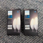 Philips Hue White E12 40W Smart Bluetooth Led Light Bulbs Boxes Of. Fixed Price $61.99.