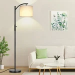 Rottogoon Dimmable Floor Lamp, Arc Lamps For Living Room, Stepless Dimm.... Fixed Price $49.14.
