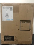 Kichler 42141OZCS Everly 11" Pendant With Seedy Glass - Olde Bronze. Fixed Price $107.99.