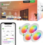 Smart Led Ceiling Lights (4" Downlight (4PK)). Fixed Price $141.99.