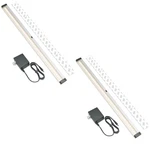 Pack Eshine Hand Wave Led Under Cabinet Lights 20IN Dimmable Black. Fixed Price $29.99.