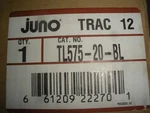 12V 20W Lighting Transformer Juno Trac TL575-20-BL New Box. Fixed Price $49.00.