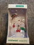 Lights The Night Midwest Seasons - Snowman Flickering. Fixed Price $16.99.