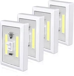 Closet Light Battery Tap Super Bright Stick On Switch Night 4 Pack. Fixed Price $22.98.