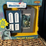 Vtg 2001 Disney Pixar Monsters Inc. Open Door Night Light See Sulley & Mike New. Fixed Price $44.99.