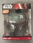 Star Wars Boba Fett 3D Deco Light Helmet Led Wall Mounted - New In Box. Fixed Price $21.99.