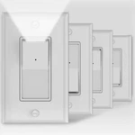 3 Way Wall Light Switch With Led Night 15A 4 Pack White. Fixed Price $34.01.
