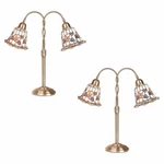 Table Lamp Brass Style 24"H X 23"W Pack Of Renovator's Supply. Fixed Price $366.99.