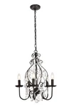 Elegant Lighting Living District Blaise 5-LIGHT Transitional Metal Pendant. Fixed Price $99.99.