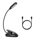 Usb Rechargeable Led Book Light Flexible Clip On Reading Lamp Bed Travel. Fixed Price $9.99.