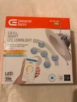 Pk Commercial Electric Led Downlight Wireless T62 Dimmable (wink Compatible). Fixed Price $45.99.