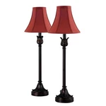Catalina Lighting 19358-003 Brenda Buffet Table Lamps, Desk For Office, .... Fixed Price $143.51.