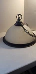 Nuvo Lighting 15" Pendant Clear Prismatic Dome, Old Bronze SF76-447. Fixed Price $75.00.