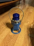 Vtg Starlite 215-TL Conrail Railroad Transistorized Flashing Blue Light Lantern. Fixed Price $30.00.
