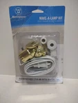 Westinghouse Make-a-lamp Kit Electrified Candle Stick Bottle Adapter. Fixed Price $16.65.