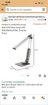 Intertek Prism Led Desk Lamp Adjustable Folding Energy Efficient Night Light. Fixed Price $13.00.