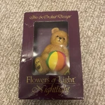 Teddy Bear Night Light From Ibis And Orchid Design New In Box #50059. Fixed Price $12.99.