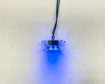 Bright Blue 4 Led Oval Dragon Light Accent. Fixed Price $12.85.